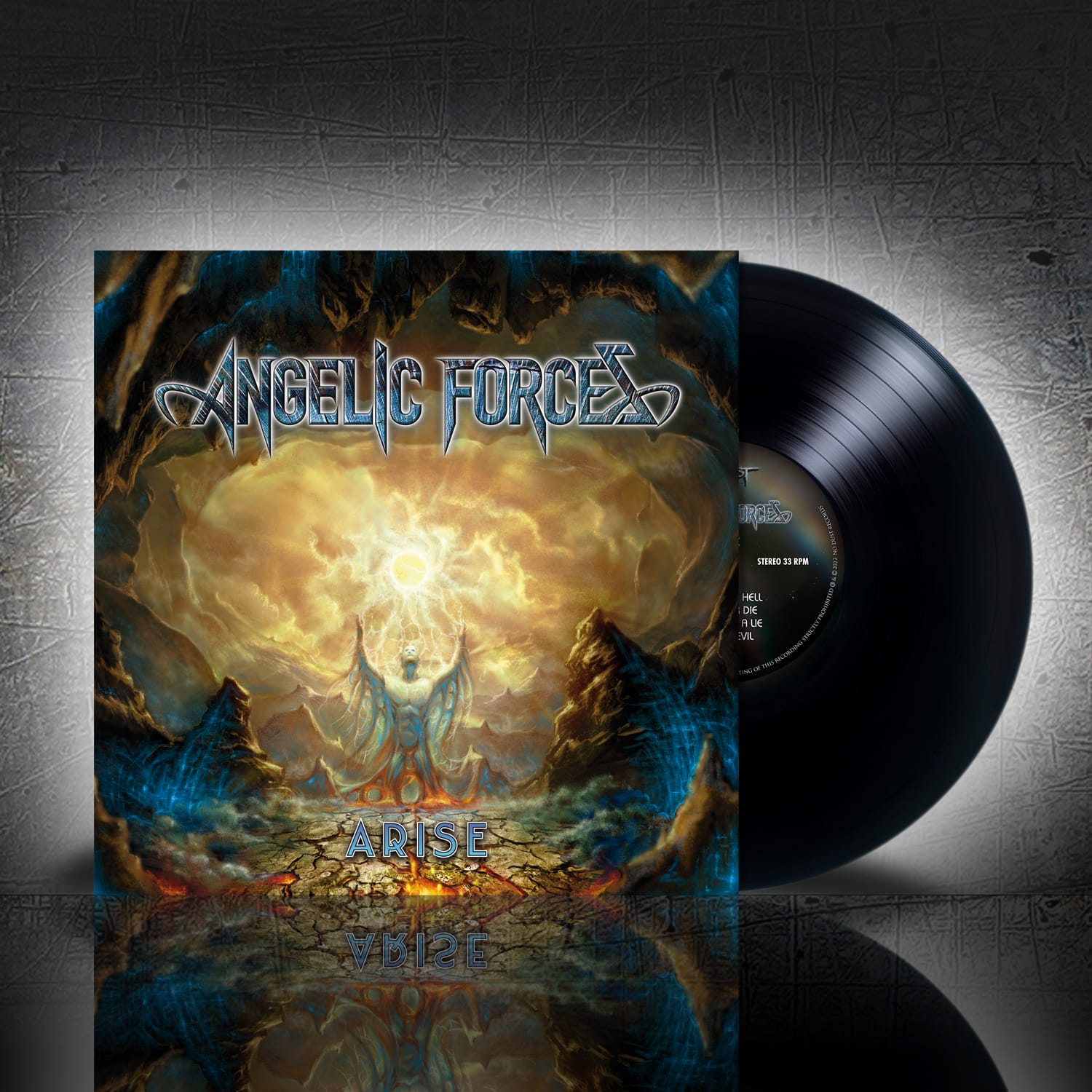 Angelic Forces - Arise - LP Black